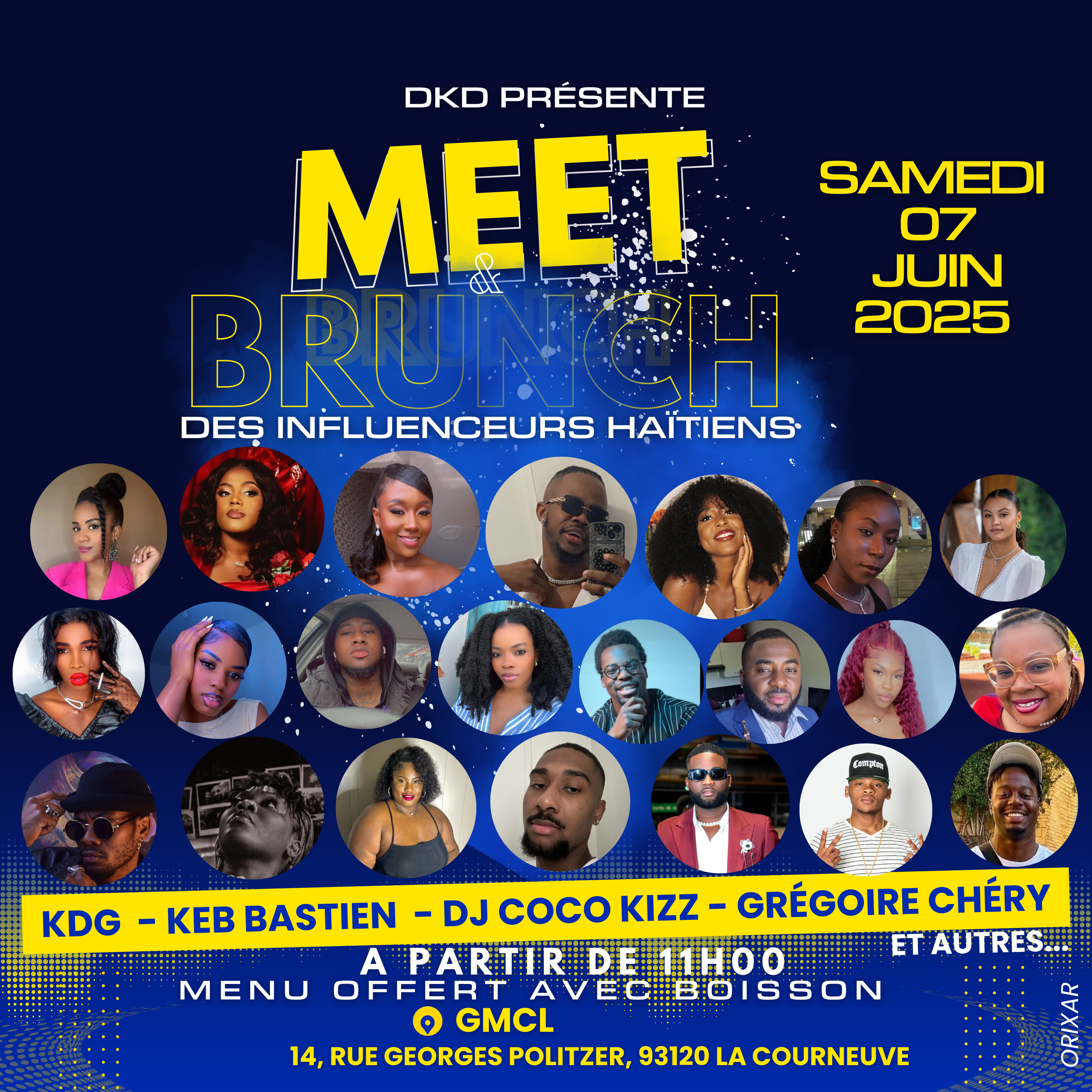 Meet and brunch des influenceurs haïtiens